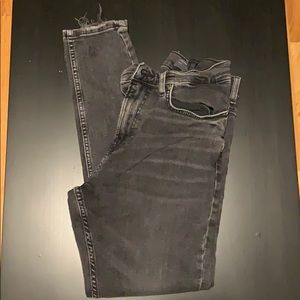 Dark grayish Zara stretchy skinny jeans